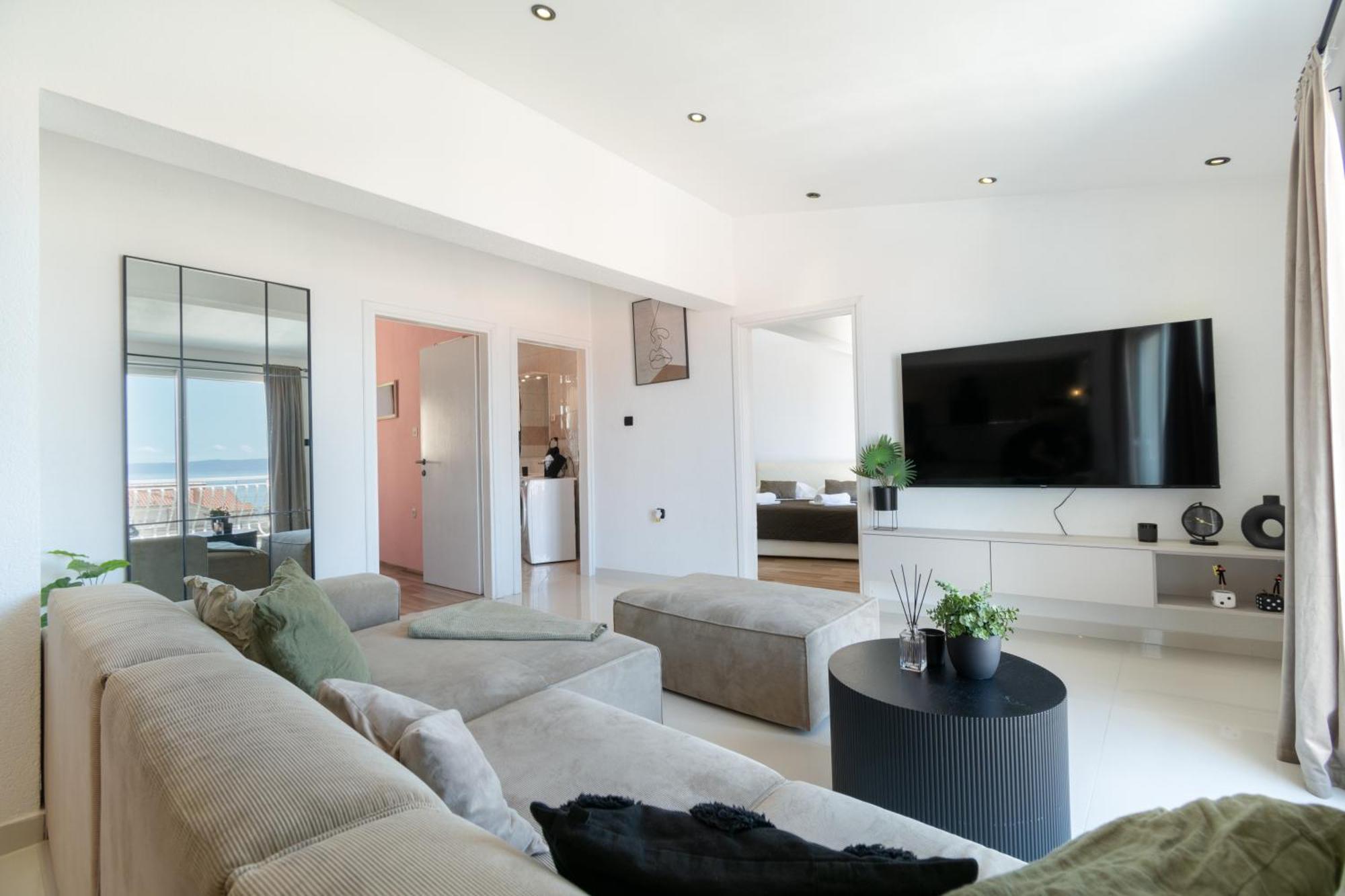 Apartment Makarska City Bagian luar foto